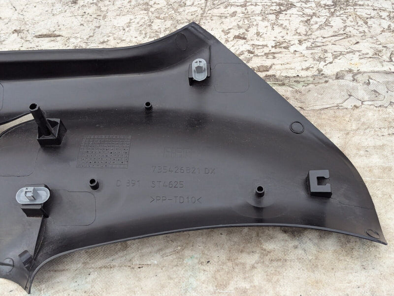 FIAT ABARTH 500 08-15 REAR RIGHT O/S PILLAR-C TRIM COVER 735426821 GENUINE