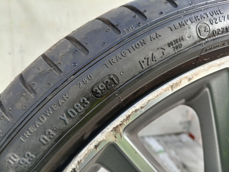 MERCEDES W205 AMG REAR ALLOY WHEEL RIM 19' 8,5Jx19H2 ET52 TYRE 255/35/19