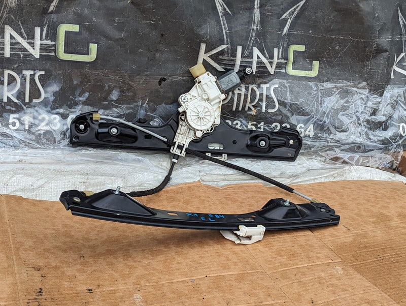 BMW X1 E84 2009-15 FRONT LEFT WINDOW REGULATOR & MOTOR 2990293 GENUINE