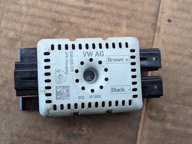 VW GOLF MK7 2012-2020 INTERFERENCE AERIAL ANTENNA AMPLIFIER 5Q0035570 GENUINE
