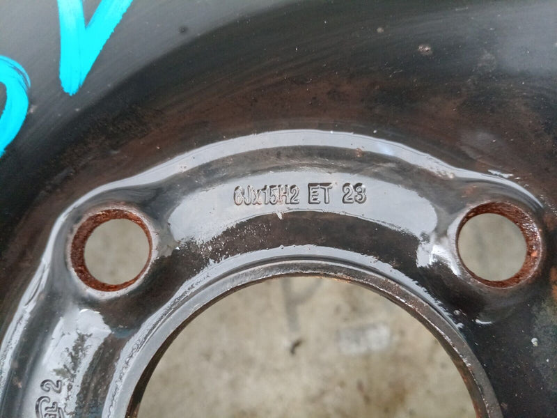 FORD TRANSIT TOURNEO COURIER STEEL WHEEL 15" 6Jx15H2 ET23 TYRE 185/65/R15