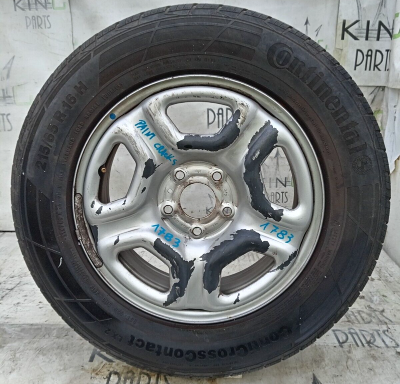DACIA DUSTER MK1 STEEL WHEEL RIM 16' 6,5Jx16H2 ET50 & TYRE 215x65 R16