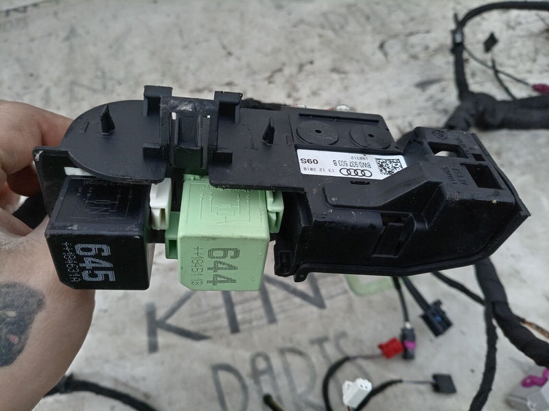 AUDI E-TRON 2018-0N ENGINE HARNESS WIRING LOOM 4KR970000 GENUINE