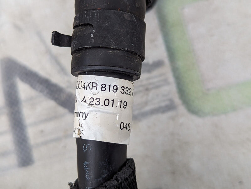 AUDI E-TRON 2018-ON ENGINE COOLANT PIPE 4KR819332A GENUINE