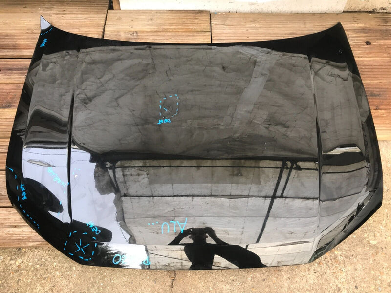 AUDI Q3 MK2 F3 2018-ON GENUINE FRONT BONNET HOOD PANEL IN BLACK