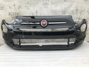 FIAT 500 LOUNGE FACELIFT 2015-23 FRONT BUMPER & TOP BADGE LOGO 735619491