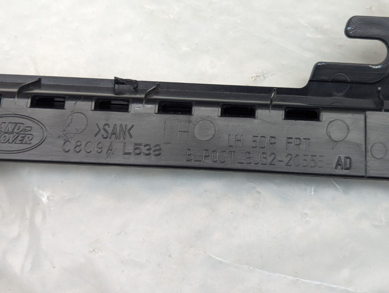 RANGE ROVER EVOQUE L538 FRONT LEFT N/S DOOR B-PILLAR MOLDING TRIM BJ32-20555-AD