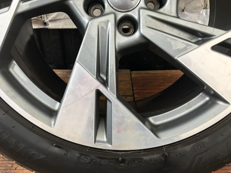 AUDI Q4 E-TRON GENUINE ALLOY WHEEL RIM 20' 9Jx20H2 ET38 & TYRE 255x50 R20