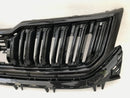 SKODA KODIAQ 2016-2020 FRONT BUMPER RADIATOR GRILL GRILLE in BLACK GLOSS