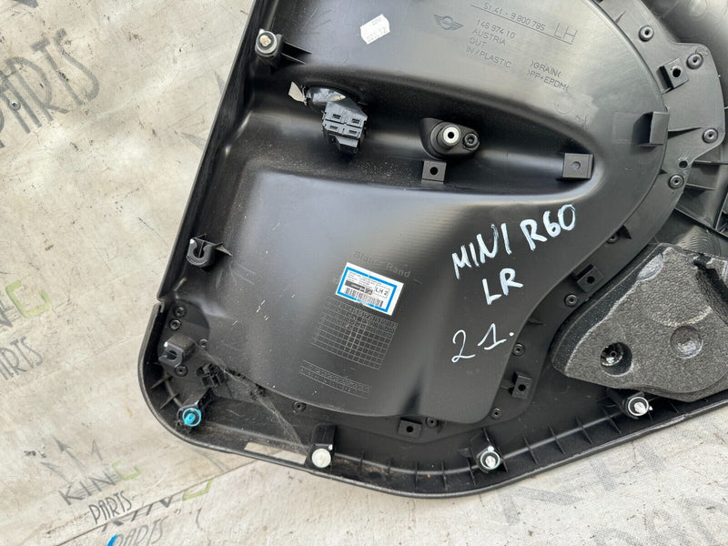 MINI COUNTRYMAN R60 2010-2016 REAR LEFT N/S DOOR CARD PANEL TRIM 9800785