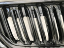 SKODA KODIAQ 2016-2020 FRONT BUMPER RADIATOR GRILL GRILLE in BLACK GLOSS