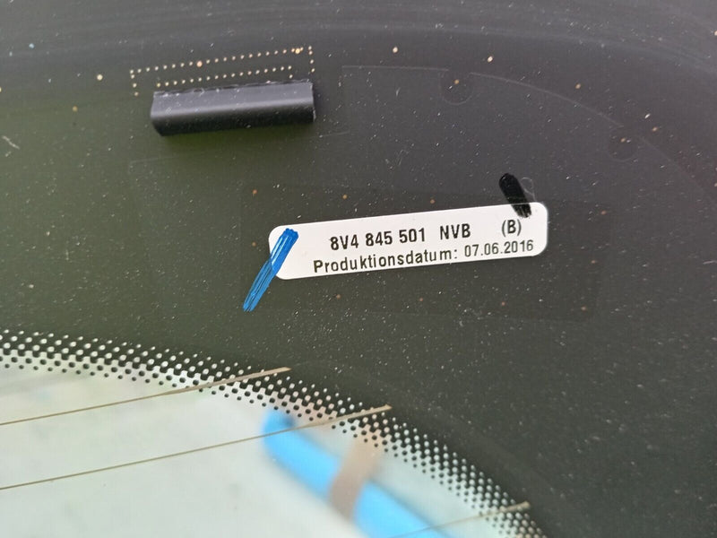 AUDI A3 S3 RS3 8V SPORTBACK 2013-19 *NEW REAR WINDOW GLASS GENUINE 8V4845501 NVB