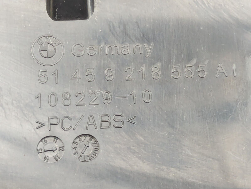 BMW 3 SERIES F30 11-19 FRONT LEFT N/S LOWER DASHBOARD TRIM W/ LED LIGHT 9218555