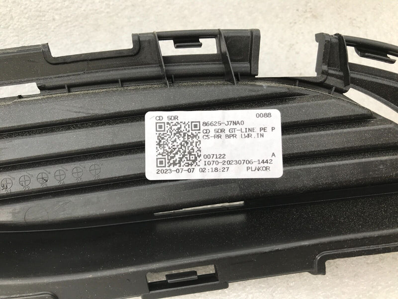 KIA PROCEED 2021 GT-LINE HATCHBACK REAR BUMPER TRIM MOULDING PANEL 86625-J7NA0