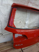 VW GOLF MK7 HATCHBACK 5DR 2013-19 GENUINE BOOT LID TAILGATE PANEL in RED