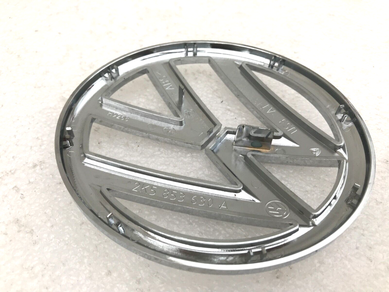 VW CADDY MK3 K2 2010-15 REAR TAILGATE CHROME EMBLEM BOOTLID BADGE LOGO 2K5853630