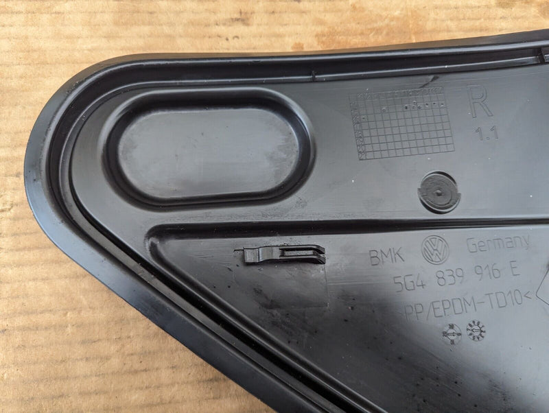 VW GOLF MK7 2012-2020 REAR RIGHT O/S DOOR COVER TRIM PLATE 5G4839916E GENUINE