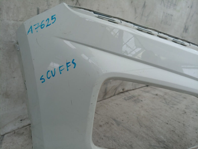 VW T-ROC 2G 2017-2018 FRONT BUMPER GENUINE in WHITE, PDC HOLES 2GA807221J