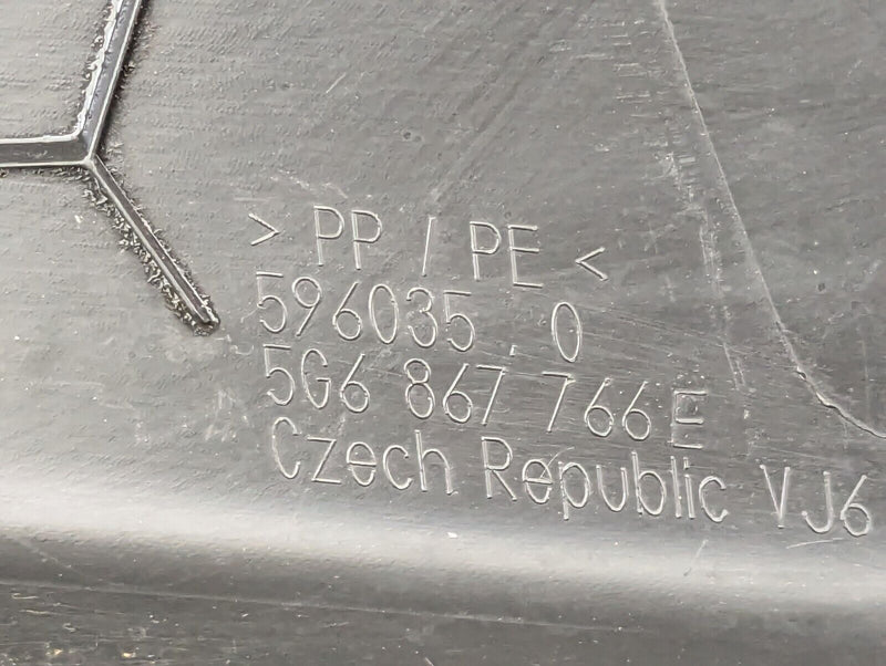 VW GOLF R GTI MK7 2012-2020 O/S RIGHT C PILLAR LOWER TRIM COVER 5G6867766