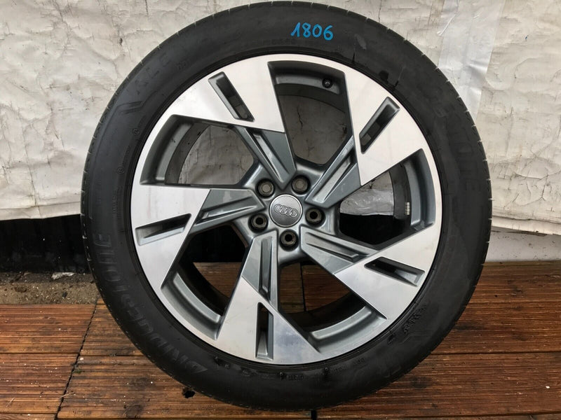 AUDI Q4 E-TRON GENUINE ALLOY WHEEL RIM 20' 9Jx20H2 ET38 & TYRE 255x50 R20