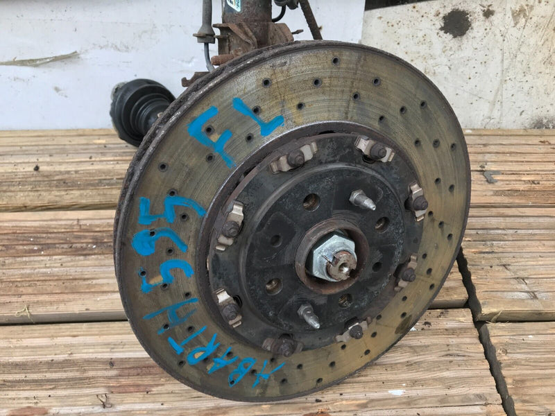 FIAT 500 ABARTH 1.4 PETROL FRONT LEG LEFT DRIVESHAFT BRAKE WHEEL SHOCK ABSORBER