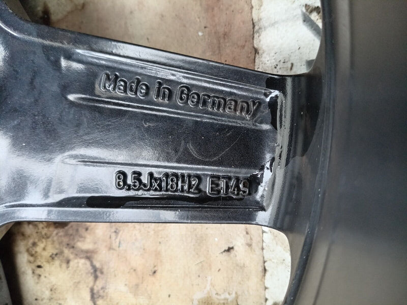 MERCEDES W205 AMG REAR ALLOY WHEEL RIM 18" 8.5Jx18H2 ET49 TYRE 245x40 R18