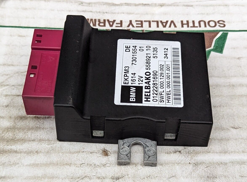 BMW 3 SERIES F30 2011-2019 FUEL PUMP CONTROL UNIT MODULE 7301554 GENUINE