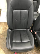 AUDI E-TRON ETRON BLACK LEATHER COMPLETE SEATS SET FRONT AND REAR SEAT
