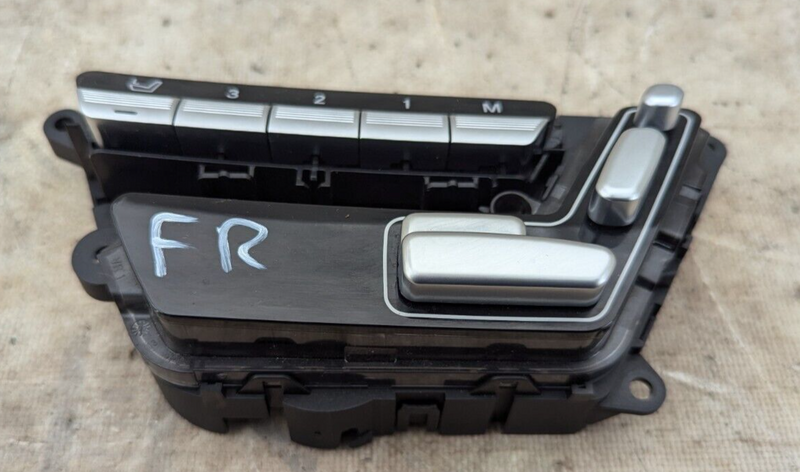 MERCEDES S-CLASS W221 06-13 FRONT DRIVER SEAT CONTROL SWITCH UNIT A2218701979