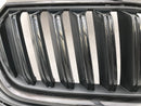 SKODA OCTAVIA VRS MK4 NX 2020-ON FRONT BUMPER RADIATOR GRILL GRILLE in BLACK