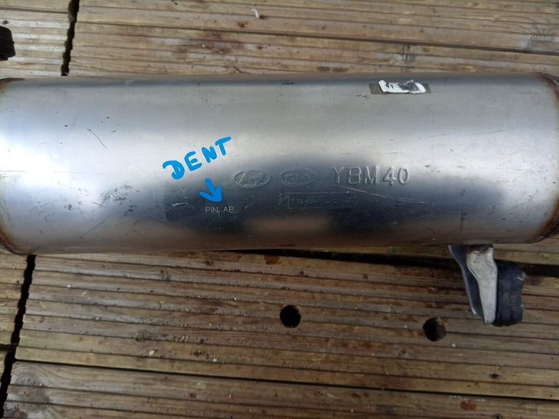 KIA STONIC HYBRID GENUINE REAR EXHAUST SILENCER MUFFLER, BACK BOX