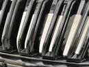 SKODA KODIAQ 2016-2020 FRONT BUMPER RADIATOR GRILL GRILLE in BLACK GLOSS
