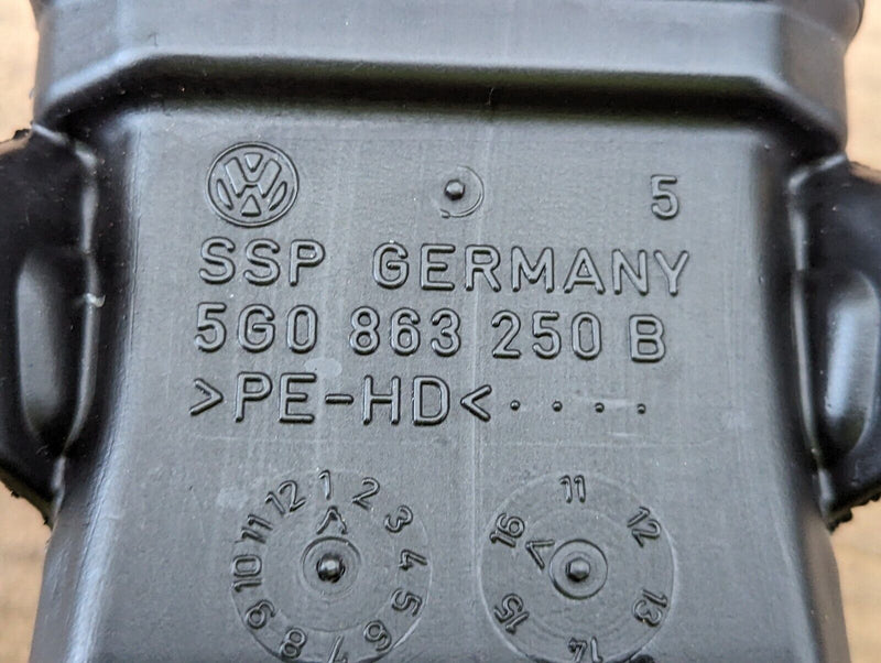 VW GOLF MK7 2012-2020 AIR DUCT CENTER CONSOLE AIR NOZZLE REAR 5G0863250B GENUINE