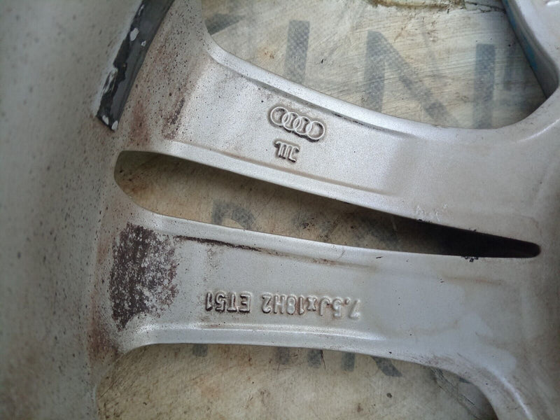 AUDI A3 S3 8V GENUINE ALLOY WHEEL RIM 18" 7.5Jx18H2 ET51 8V0601025BL