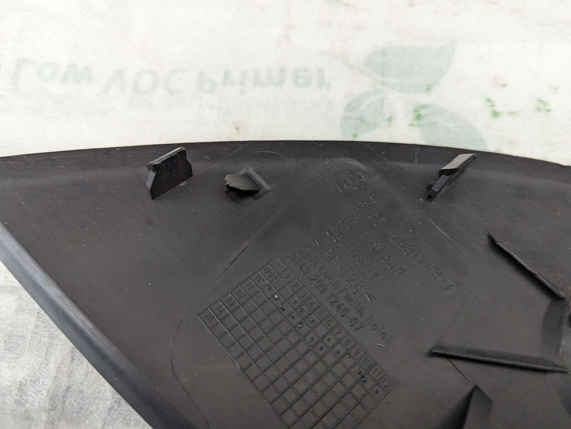 BMW X1 E84 09-15 DASHBOARD TRIM COVER PANEL LEFT N/S BLACK GENUINE 2991243