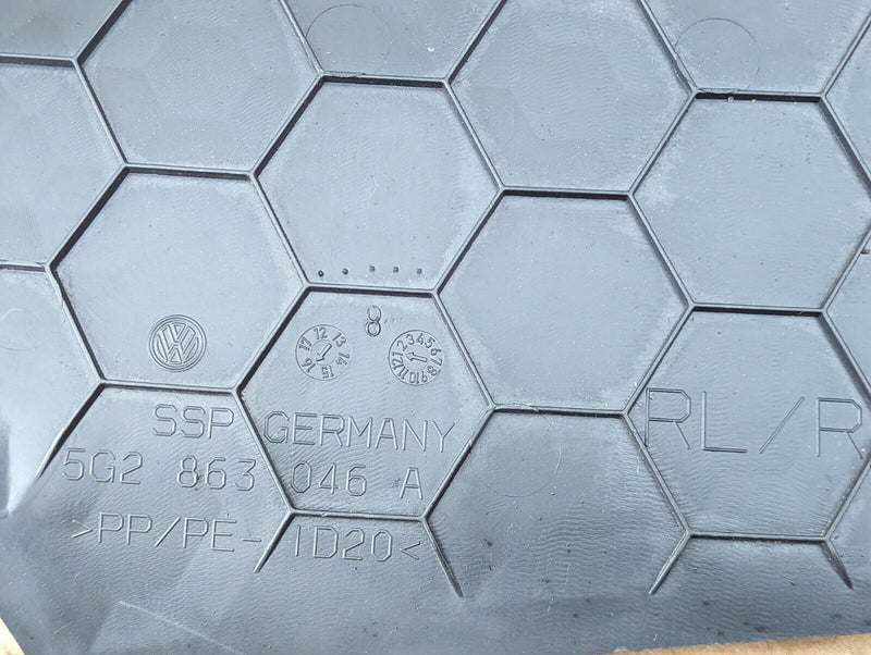 VW GOLF R GTI MK7 2012-2020 CENTER CONSOLE RIGHT O/S TRIM COVER 5G2863046