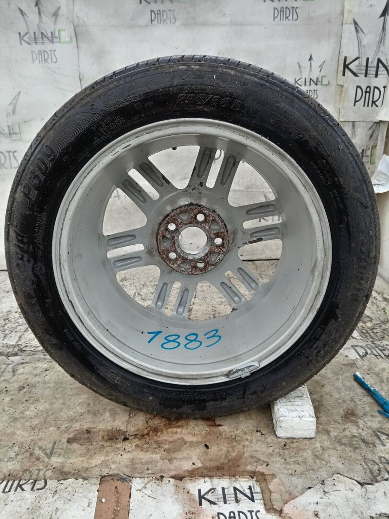 AUDI A3 8L GENUINE ALLOY WHEEL RIM 16" 7Jx16H2 ET44.5 &TYRE 205x55 R16