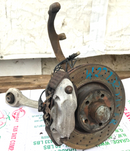 MERCEDES W221 S320 RIGHT SIDE FRONT LEG, WHEEL BEARING, BRAKE CALIPER, WISHBONE