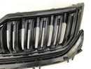 SKODA KODIAQ 2016-2020 FRONT BUMPER RADIATOR GRILL GRILLE in BLACK GLOSS