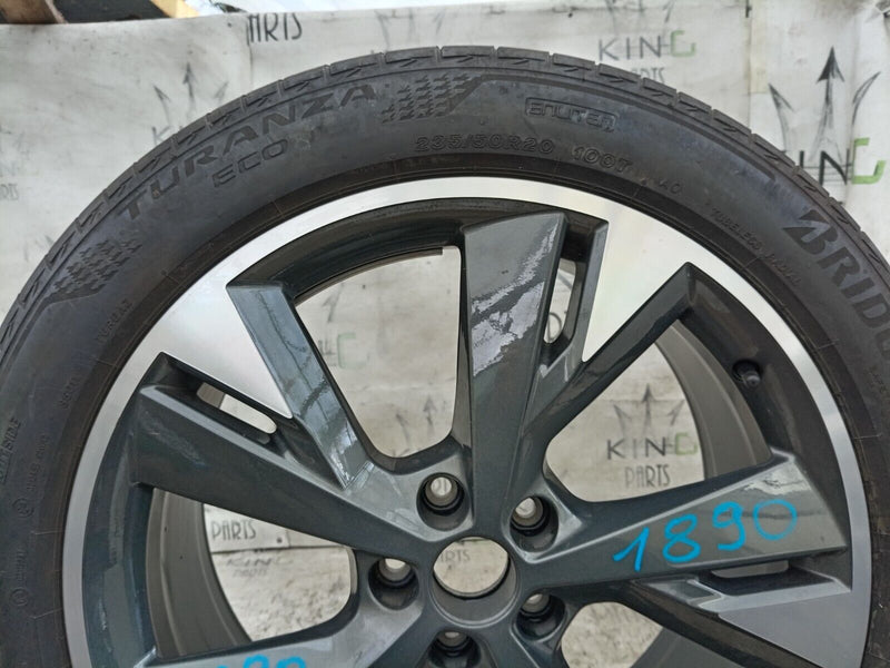 AUDI Q4 E-TRON RS ALLOY WHEEL RIM 20" 8Jx20H2 ET45 & TYRE 235x50 R20