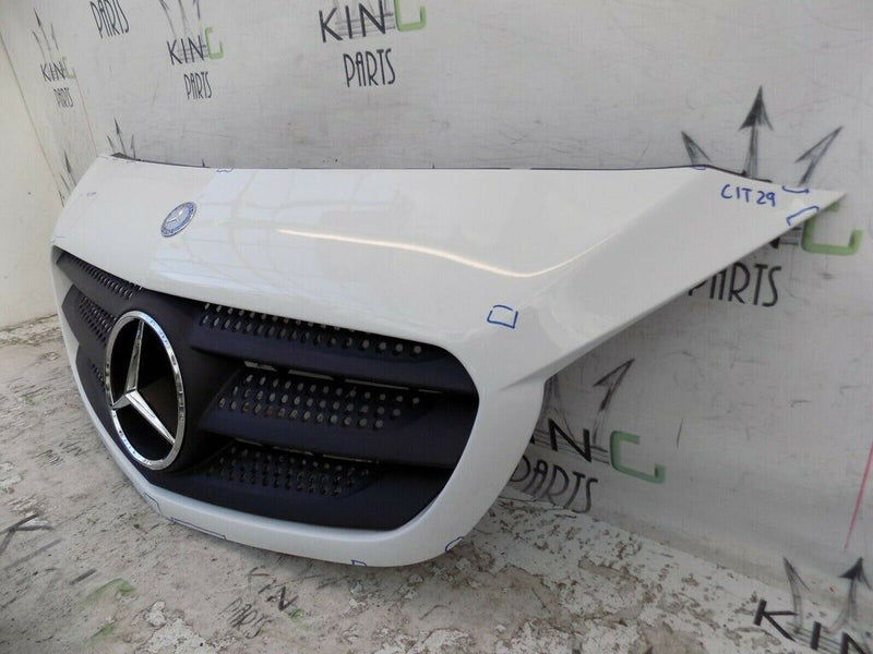 MERCEDES CITAN 2013-2021 RADIATOR GRILL GRILLE & EMBLEM IN WHITE A4158880023