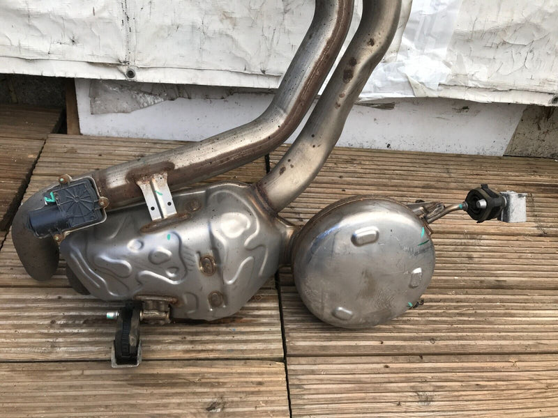 AUDI SQ5 MK2 3.0 DIESEL EXHAUST SILENCER MUFFLER 80A253411 & FLAP MOTOR & MODULE