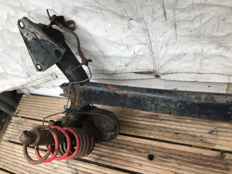 FIAT 500 ABARTH 1.4 PETROL C542 REAR AXLE SUBFRAME, SHOCK ABSORBERS COIL SPRINGS