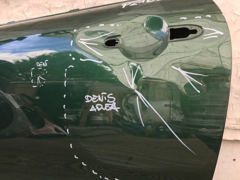 MINI COOPER F56 F57 2014-ON GENUINE FRONT LEFT DOOR SHELL PANEL in GREEN