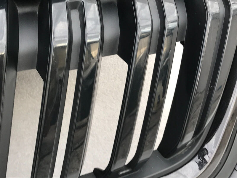 SKODA KAMIQ MONTE CARLO 19-23 FRONT BUMPER RADIATOR GRILL GRILLE & TOP COVER