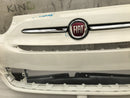 FIAT 500 LOUNGE FACELIFT 2015-23 FRONT BUMPER & TOP BADGE LOGO 735619491