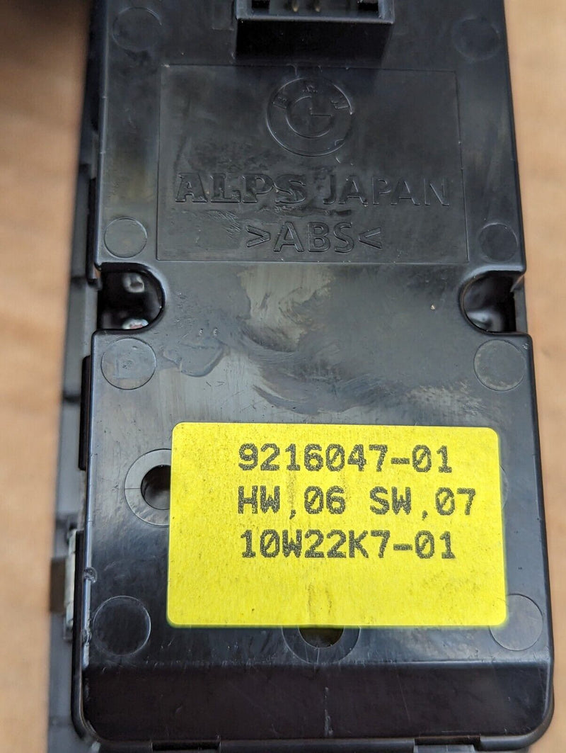 BMW X1 E84 09-15 RIGHT O/S ELECTRIC WINDOW CONTROL SWITCH PANEL 9216047