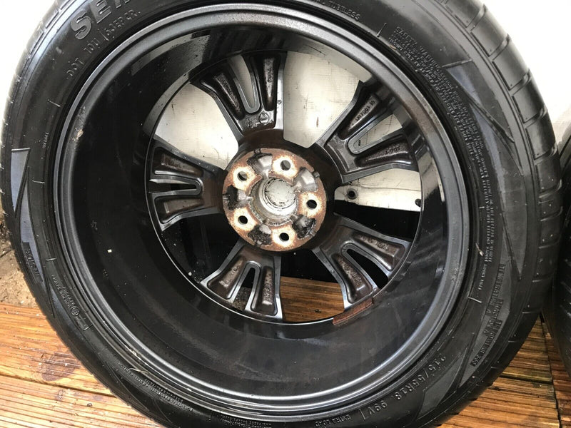 NISSAN QASHQAI J11 4x ALLOY WHEEL RIM SET 18' 7Jx18H2 ET40 *4x TYRE 215x55 R18