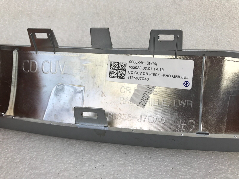 KIA XCEED MK3 CD 2019-2021 FRONT BUMPER LOWER GRILL TRIM MOULDING 86356-J7CA0