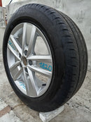 VW TRANSPORTER T6 GENUINE ALLOY WHEEL RIM 17" 7Jx17H2 ET55 TYRE 215/60/R17C 1820
